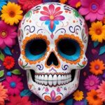 tête de mort mexicaine calaveras sugar skull