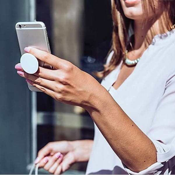 popsocket anneau poignée telephone originale cadeau tête de mort skull gothique