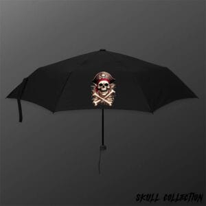 parapluie pirate tete de mort skull jolly roger