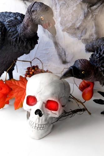 signification symbole tete de mort halloween fete des morts