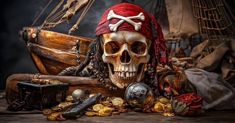 tete de mort pirates histoire symbole mystere aluopg
