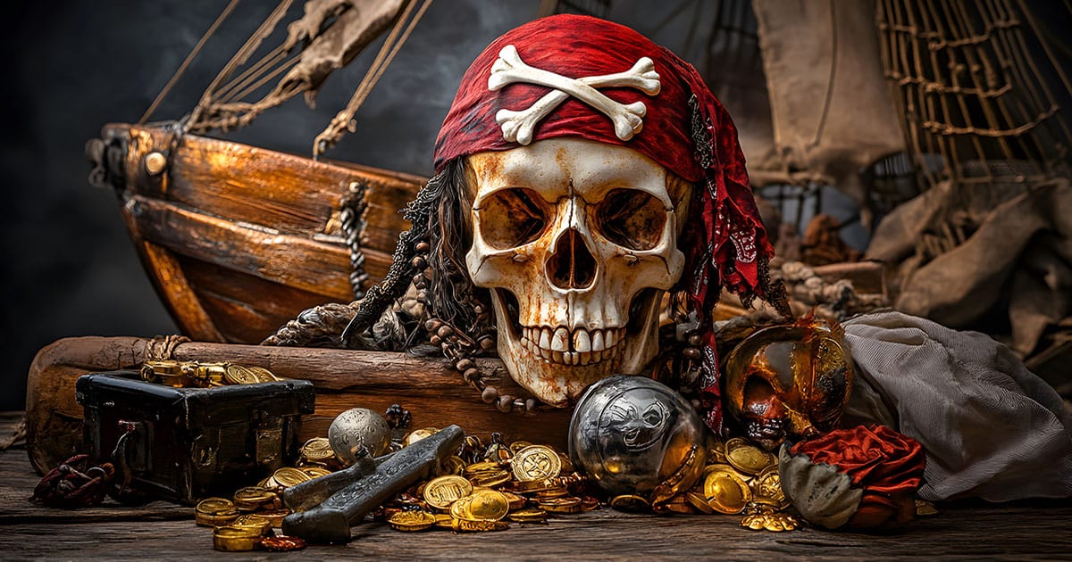 tete de mort pirates histoire symbole mystere aluopg