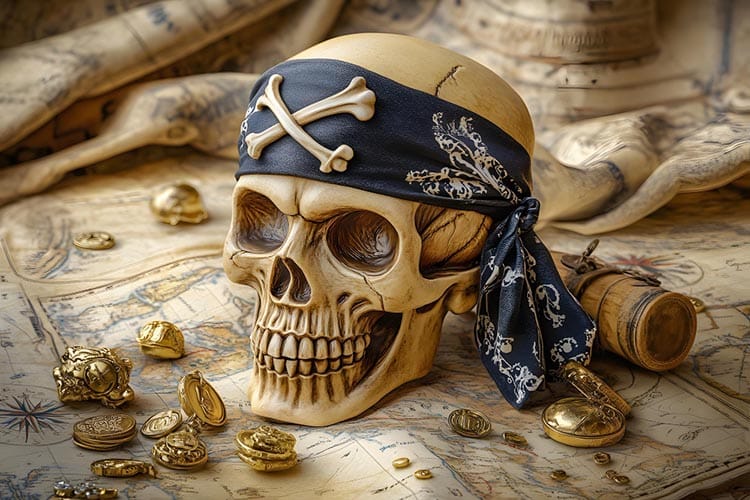 tete de mort pirates symbole legende blog