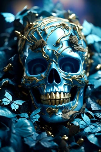 tete de mort symbole culture anciennes